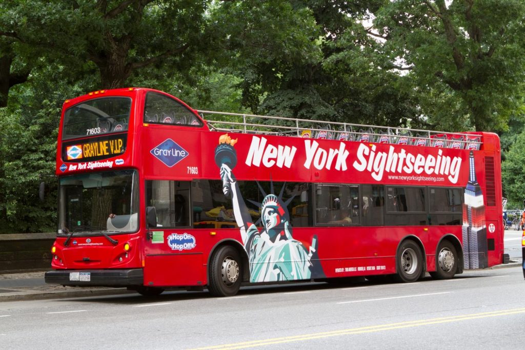 nyc double decker buses